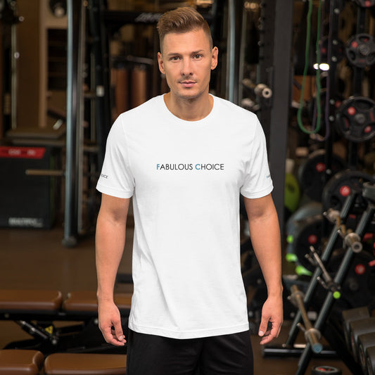 White Unisex Signature t-shirt